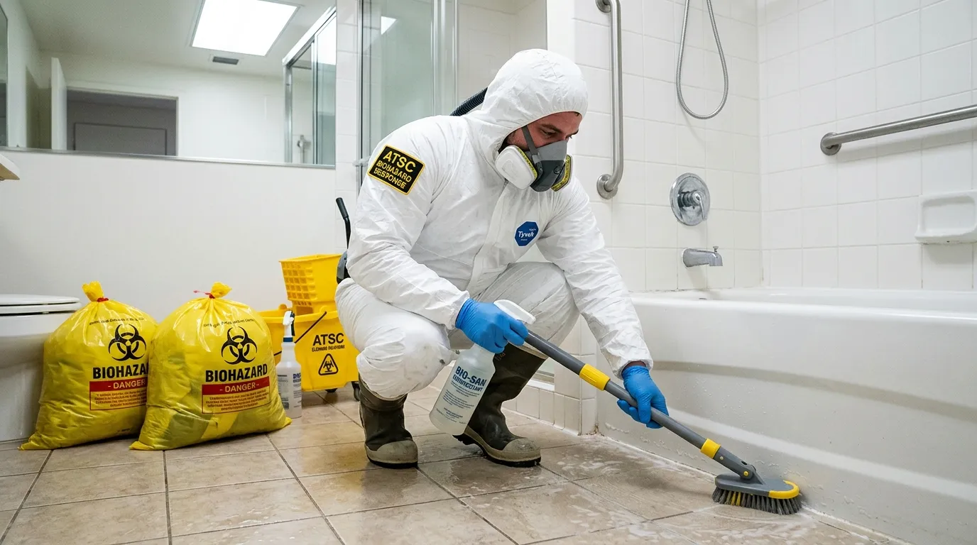 Decontamination equipment deployed for Blood Cleanup in Bethalto